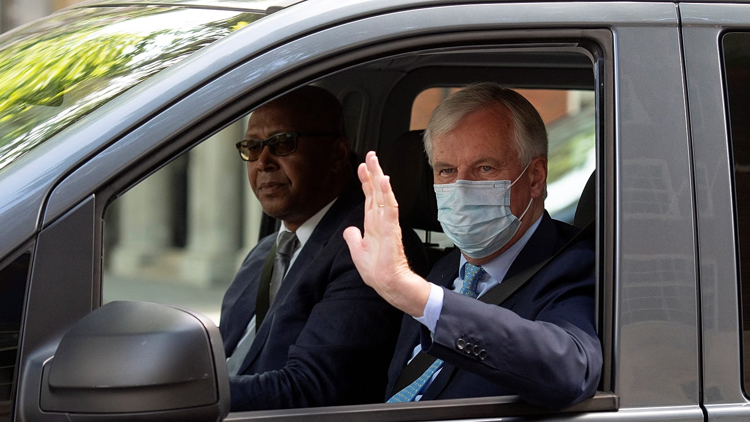 EU-Chefunterhändler Michel Barnier in London