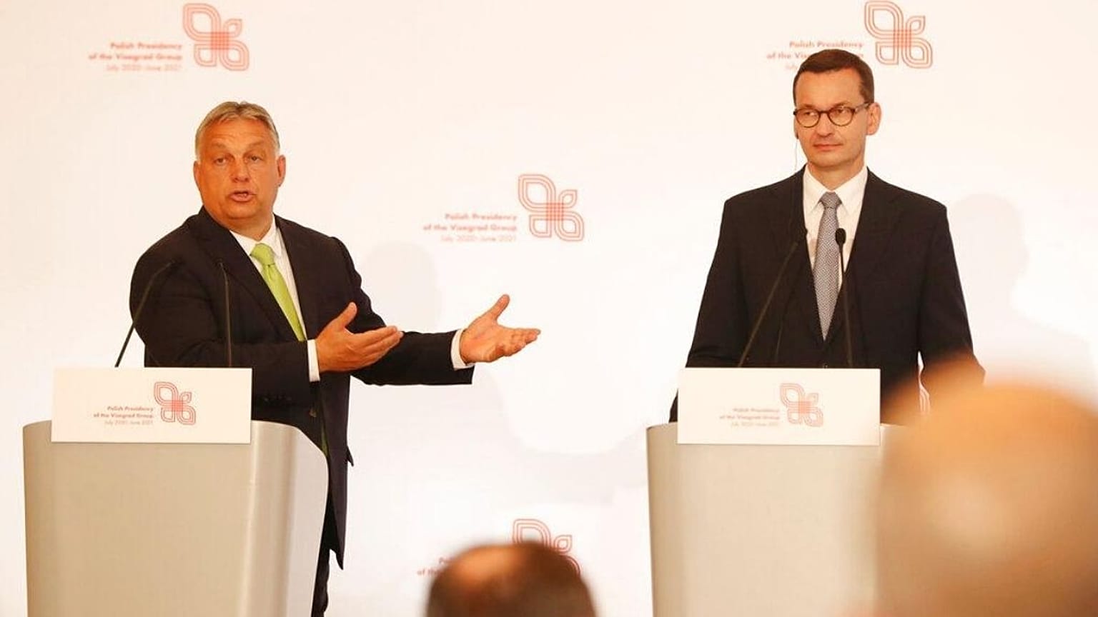 نخست‌وزیران لهستان و مجارستان