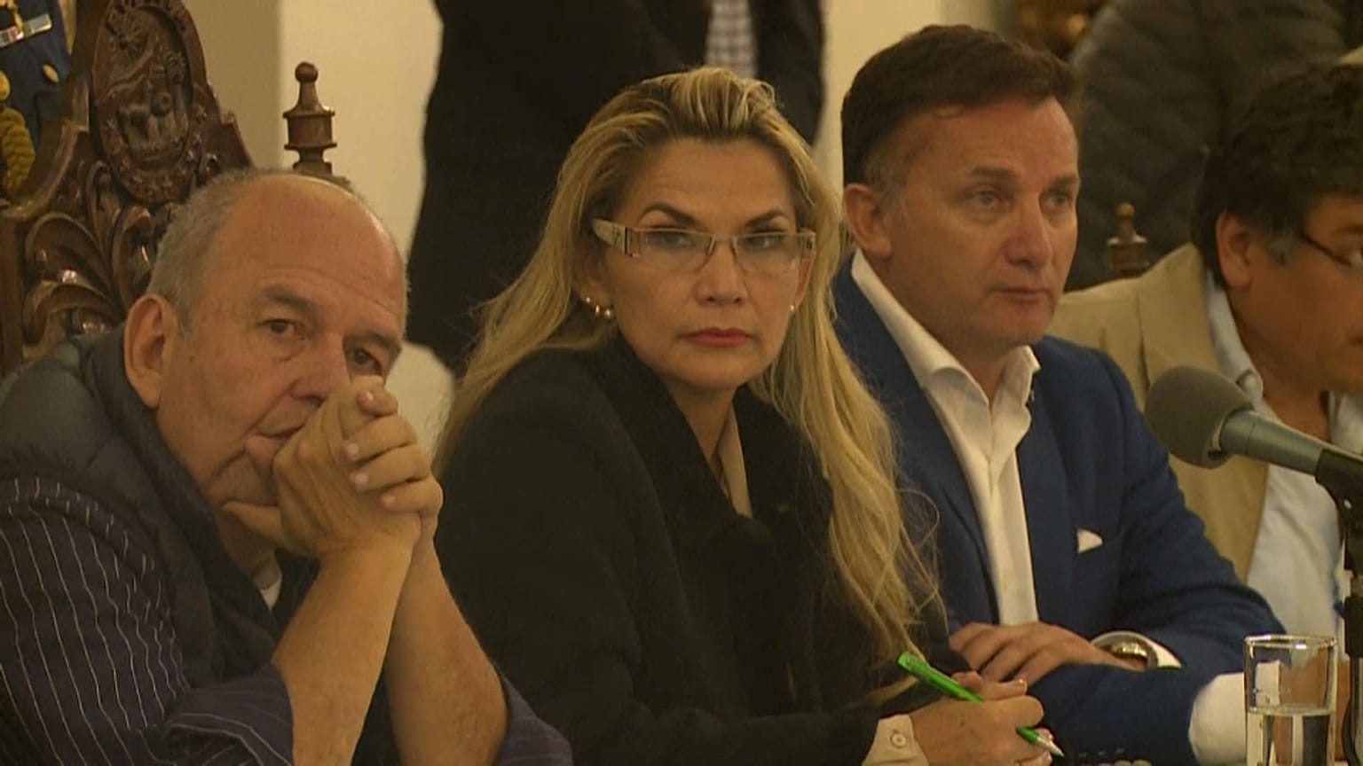 Jeanine Áñez, AFP TV