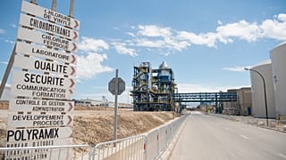 A Kem One plant in Martigues, southern France, pictured on June 29, 2017