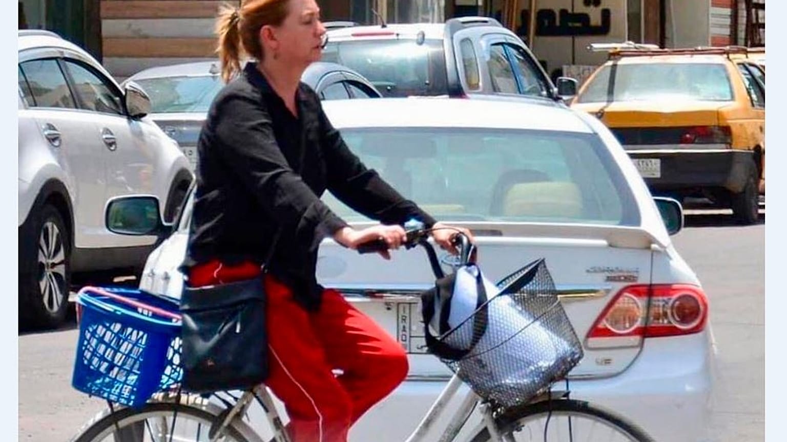 Hella Mewis in Bagdad