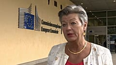 Die EU-Kommissarin für Inneres, Ylva Johansson, im Euronews-Interview