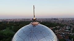 Geheimes DJ-Setauf dem Brüsseler Atomium 