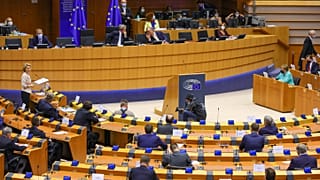 البرلمان الأوروبي ببروكسل