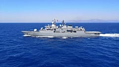 Turkish war ship