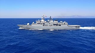 Turkish war ship