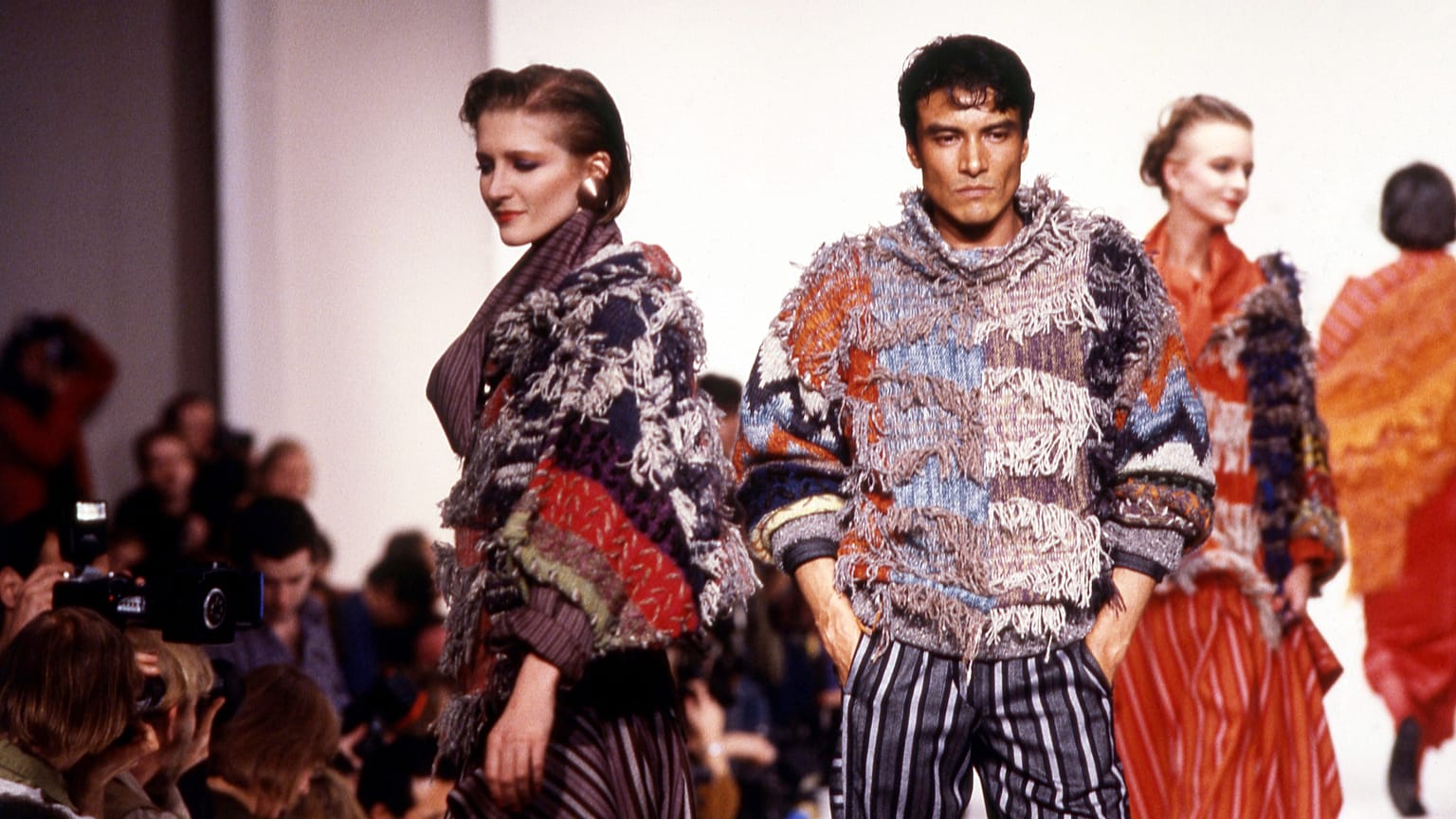 Desfile de Kansai Yamamoto en París, Otoño-Invierno 1983/1984