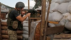 Ukrainischer Soldat