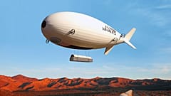 Prototype d'un dirigeable transportant des charges lourdes