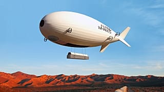 Prototype d'un dirigeable transportant des charges lourdes