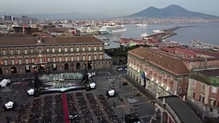 The San Carlo Theatre in Naples takes Verdi's Aida to Plebiscito Square, Saturday July 25
