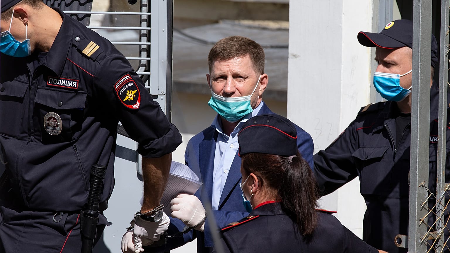 Sergej Furgal in Moskau am 10. Juli