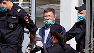Sergej Furgal in Moskau am 10. Juli