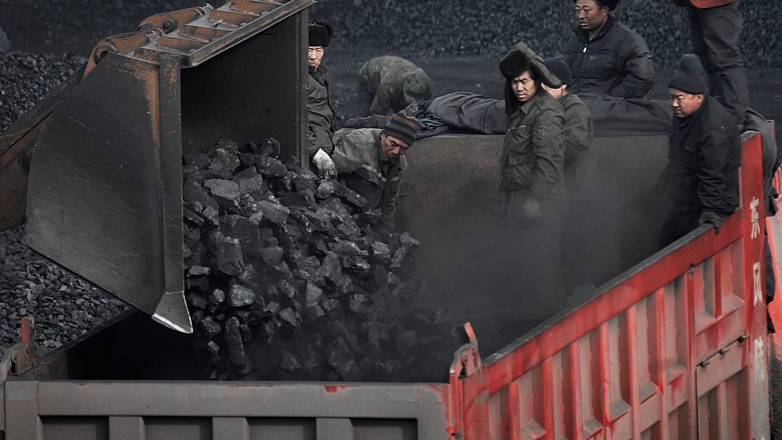 Coal mine in China