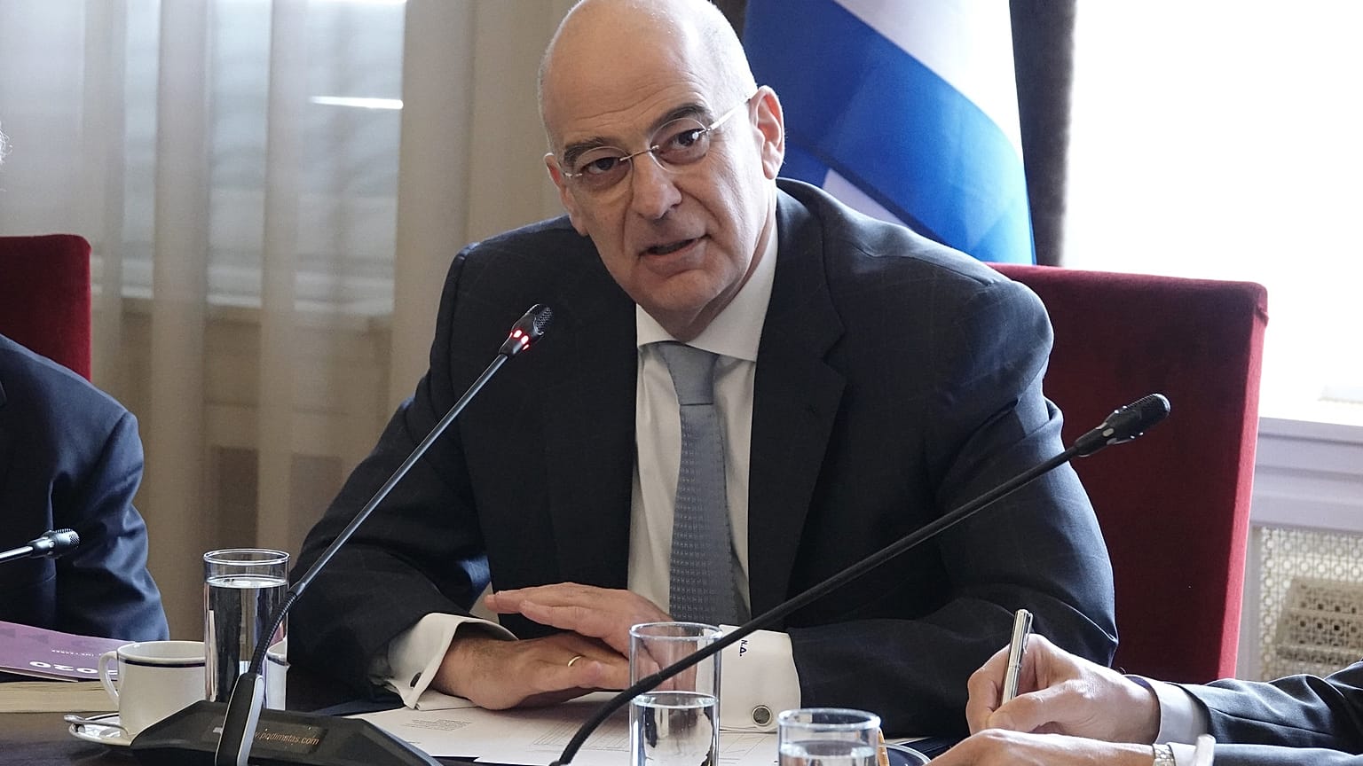 Ο υπουργός Εξωτερικών Νίκος Δένδιας