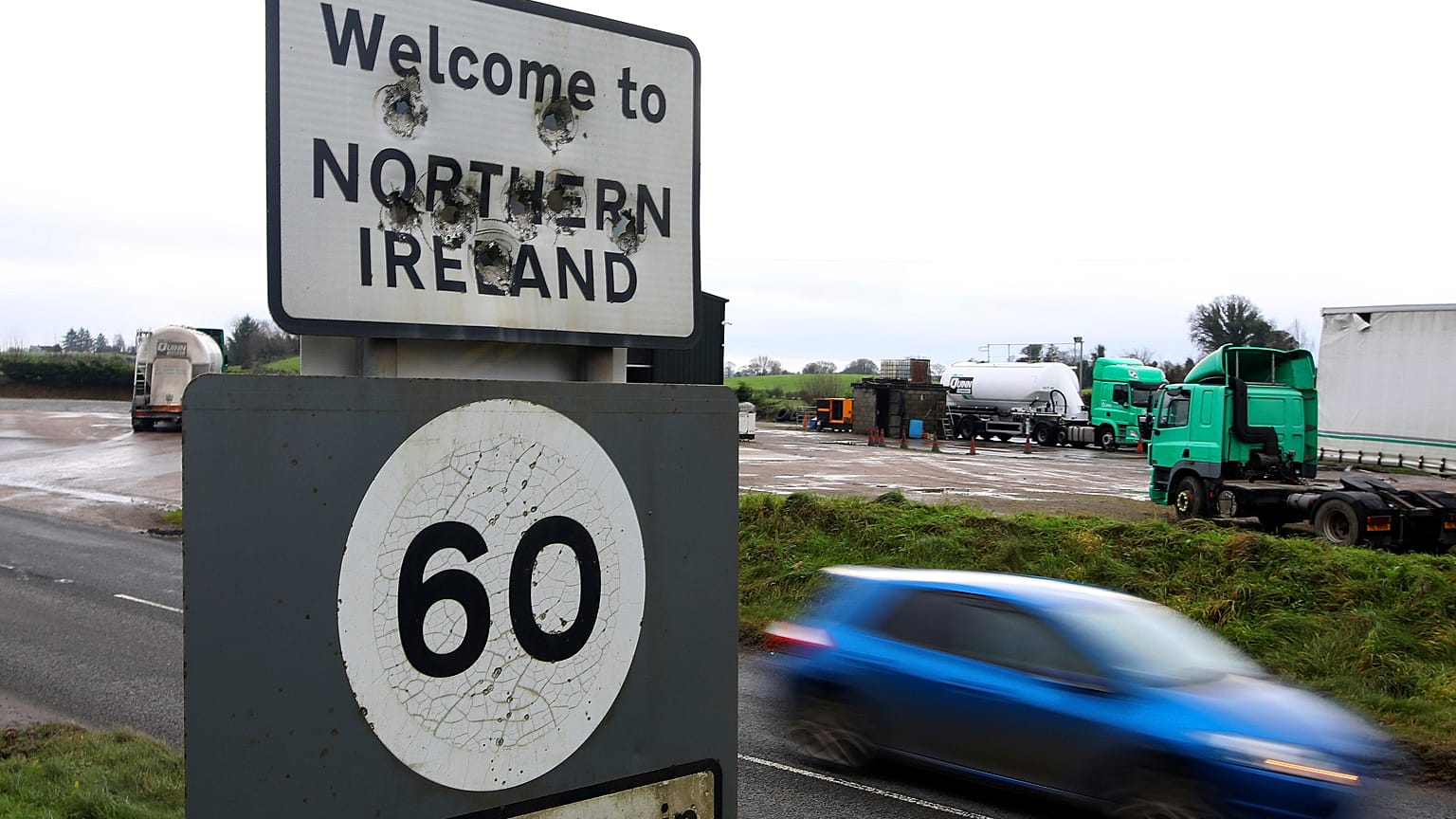 Frontière entre l'Irlande du Nord et la République d'Irlande