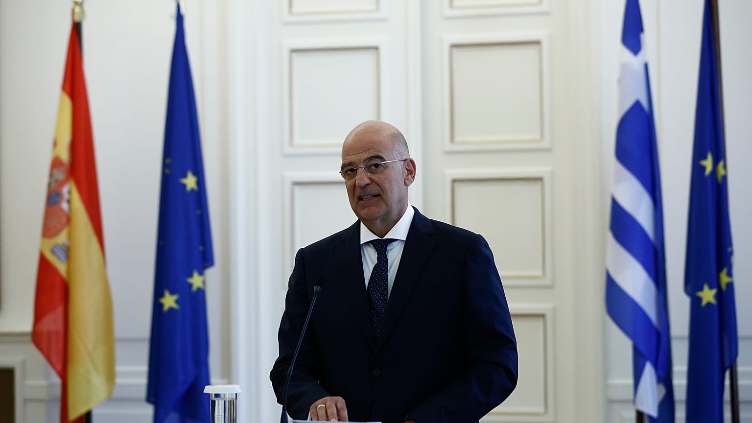 Ν.Δένδιας: Θετική η τοποθέτηση Καλίμ, όμως, η  λέξη «διάλογος» είναι βεβαρημένη