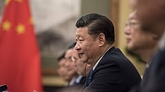 Le 5 décembre 2017, entretien entre Xij Jinping et Justin Trudeau, à Pékin