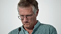 El epidemiólogo jefe sueco Anders Tegnell durante una rueda de prensa sobre el coronavirus, en Estocolmo, Suecia, el jueves 23 de julio de 2020. 