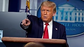 Trump previously touted the anti-malaria drug in March despite health officials warnings of significant side effects. 