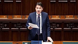 Il premier italiano Giuseppe Conte