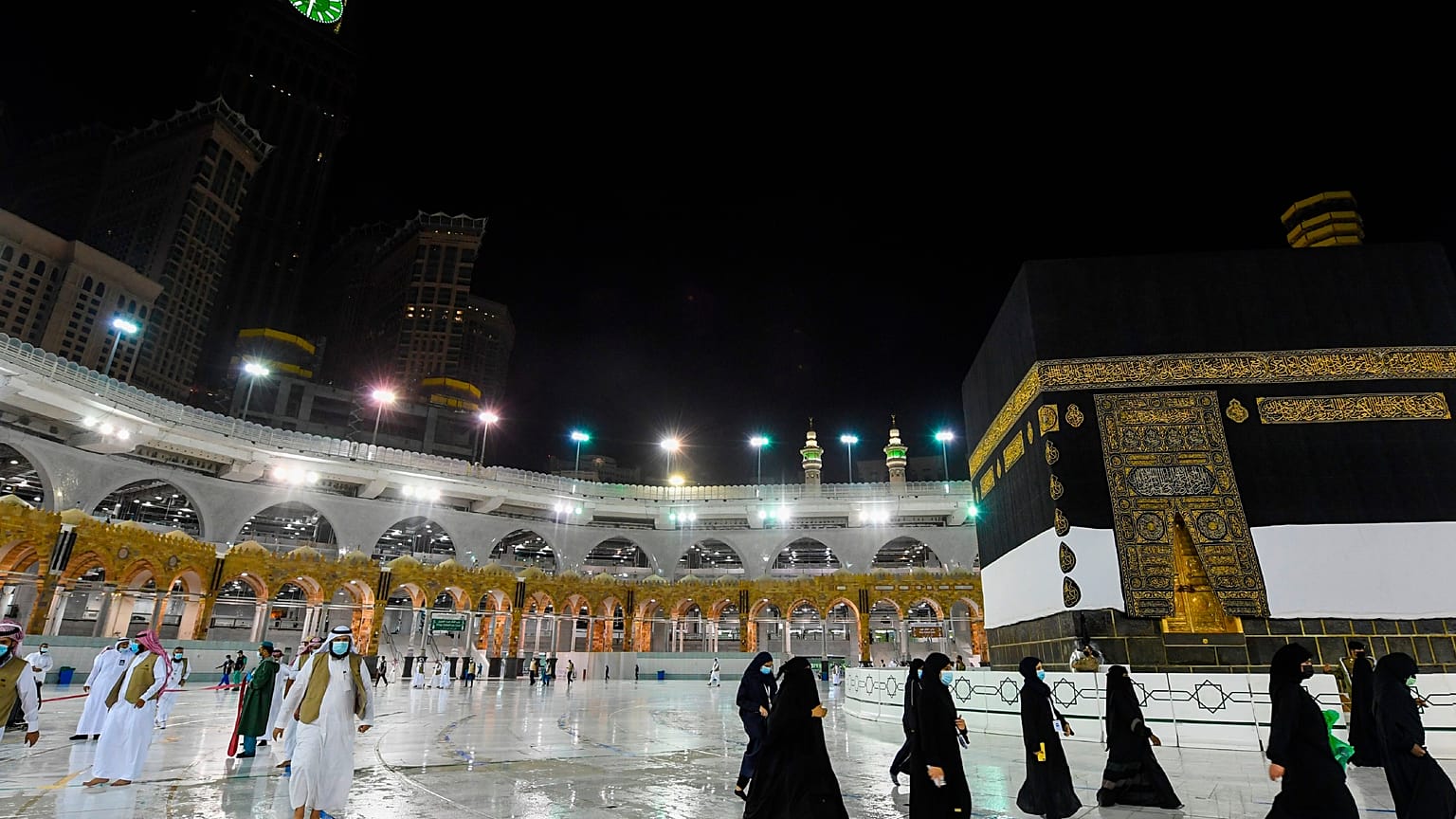 The Hajj pilgrimage was much smaller this year due to coronavirus.