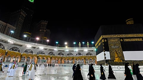 The Hajj pilgrimage was much smaller this year due to coronavirus.