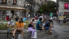 Una calle en el centro de Madrid, España, el martes 28 de julio de 2020.