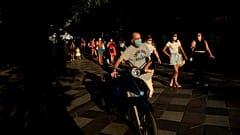 Una calle del centro de Madrid, España, el martes 28 de julio de 2020. 