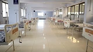 صورة من مكتب رجل أعمال هندي حوله إلى مركز لعلاج كورونا 
