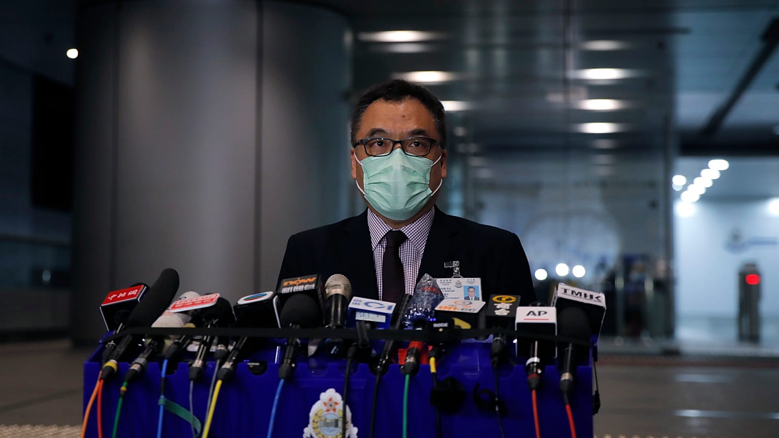 Hong Kong police warned anyone who thinks they can carry out such crimes online to think twice.