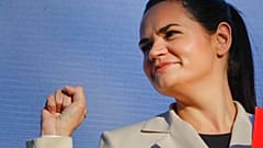 Belarus'ta muhalefetin cumhurbaşkanı adayı Svetlana Tikhanovskaya