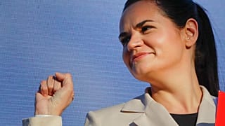 Belarus'ta muhalefetin cumhurbaşkanı adayı Svetlana Tikhanovskaya