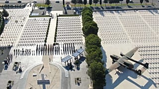 Κύπρος: Ορκωμοσία των νεοσυλλέκτων - Εικόνες από τον Τύμβο Μακεδονίτισσας