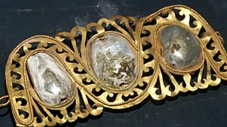 Uno dei gioielli esposti alla mostra "Venustas. Grazia e bellezza a Pompei”