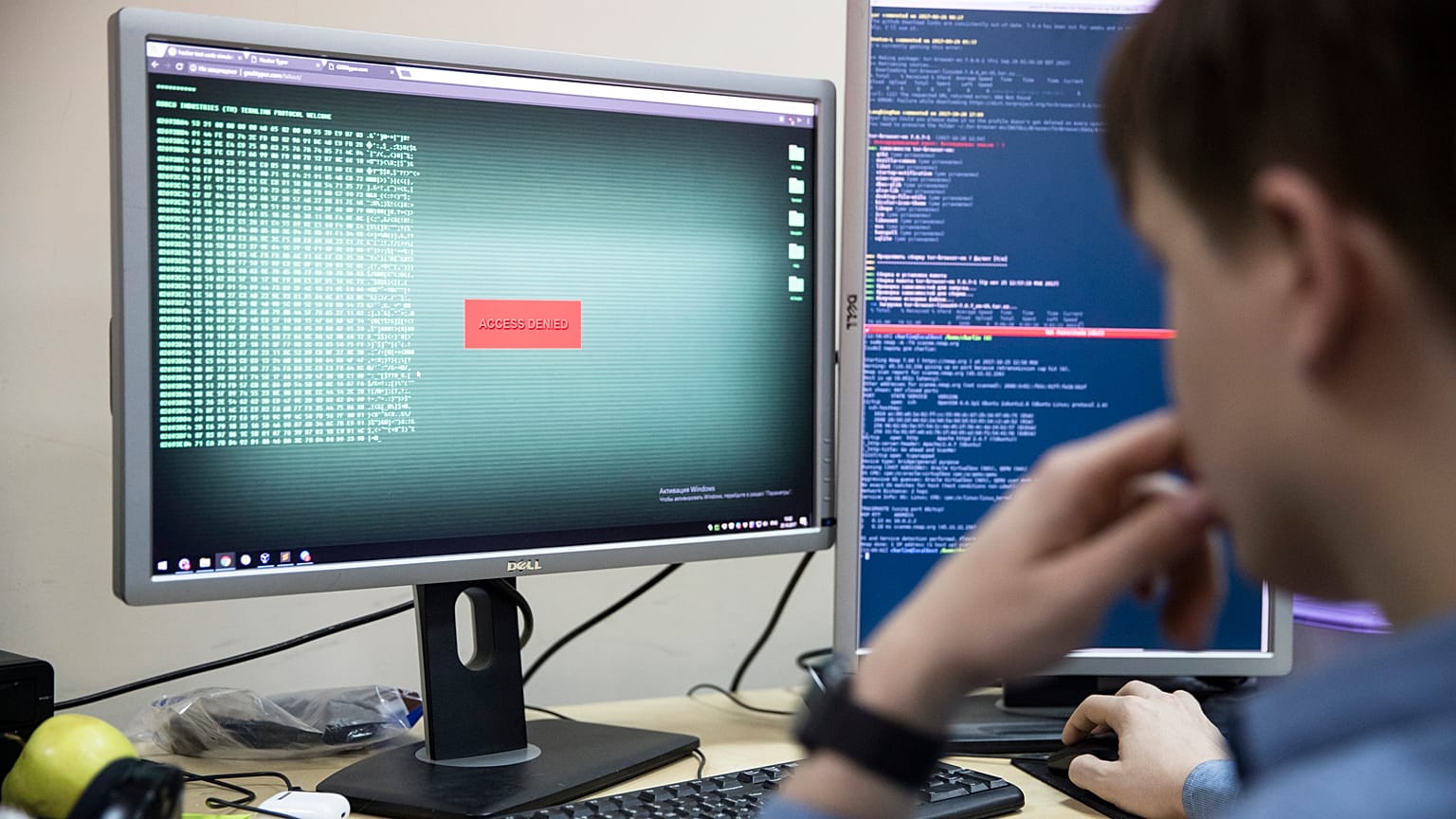 A ransomware is an attack that encrypts the victim's data with the attacker demanding payment to unlock it.
