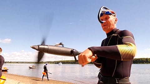 Mit dem Seefahrrad schnell wie ein Fisch durch die Wolga 
