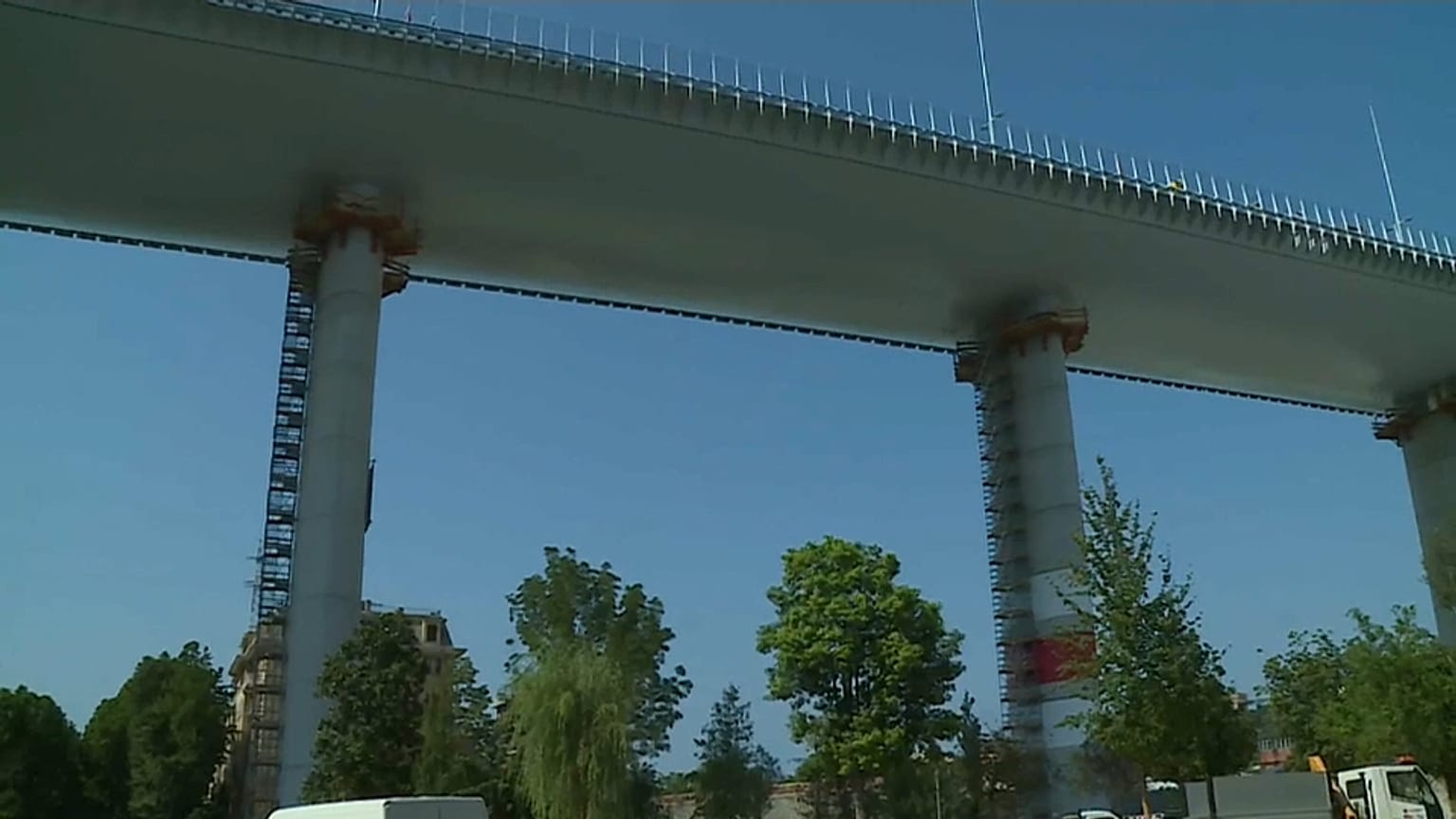 Il nuovo ponte San Giorgio a Genova