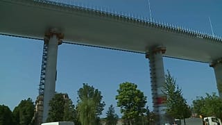 Il nuovo ponte San Giorgio a Genova