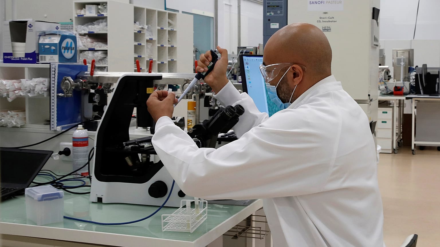 Sanofi laboratuvarı 