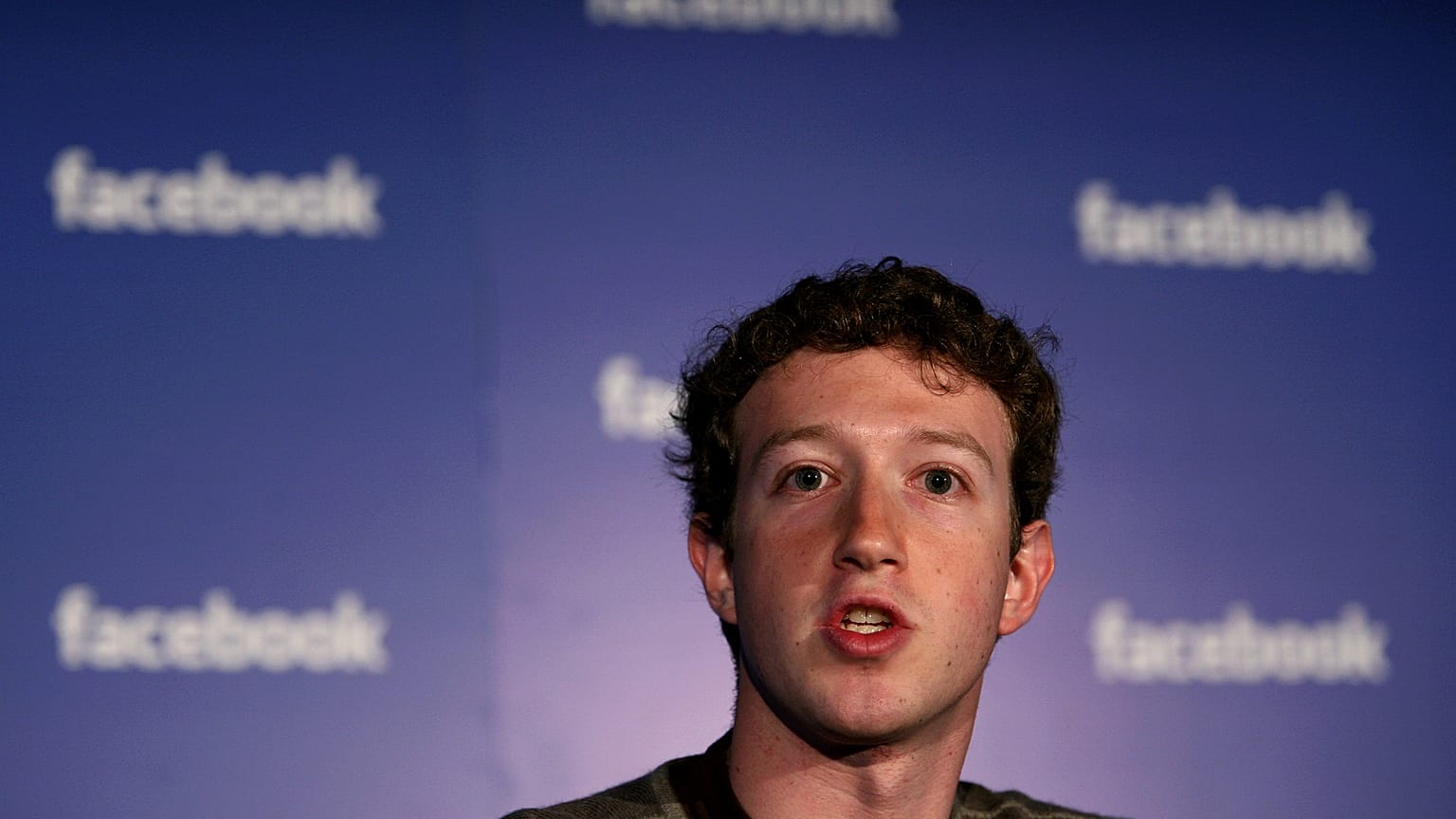 Facebook'un kurucusu ve CEO'su Mark Zuckerberg.