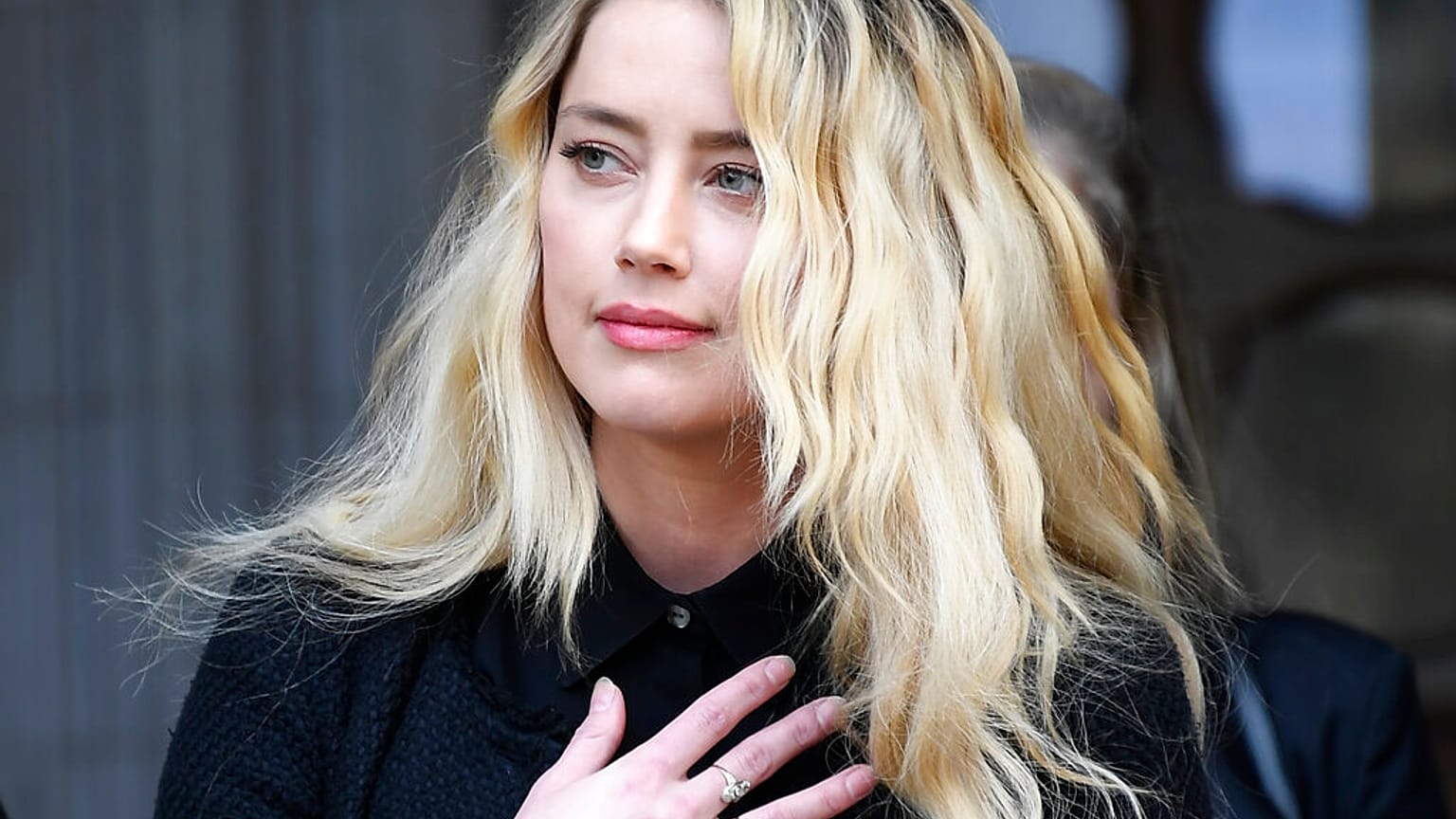 Amber Heard in London