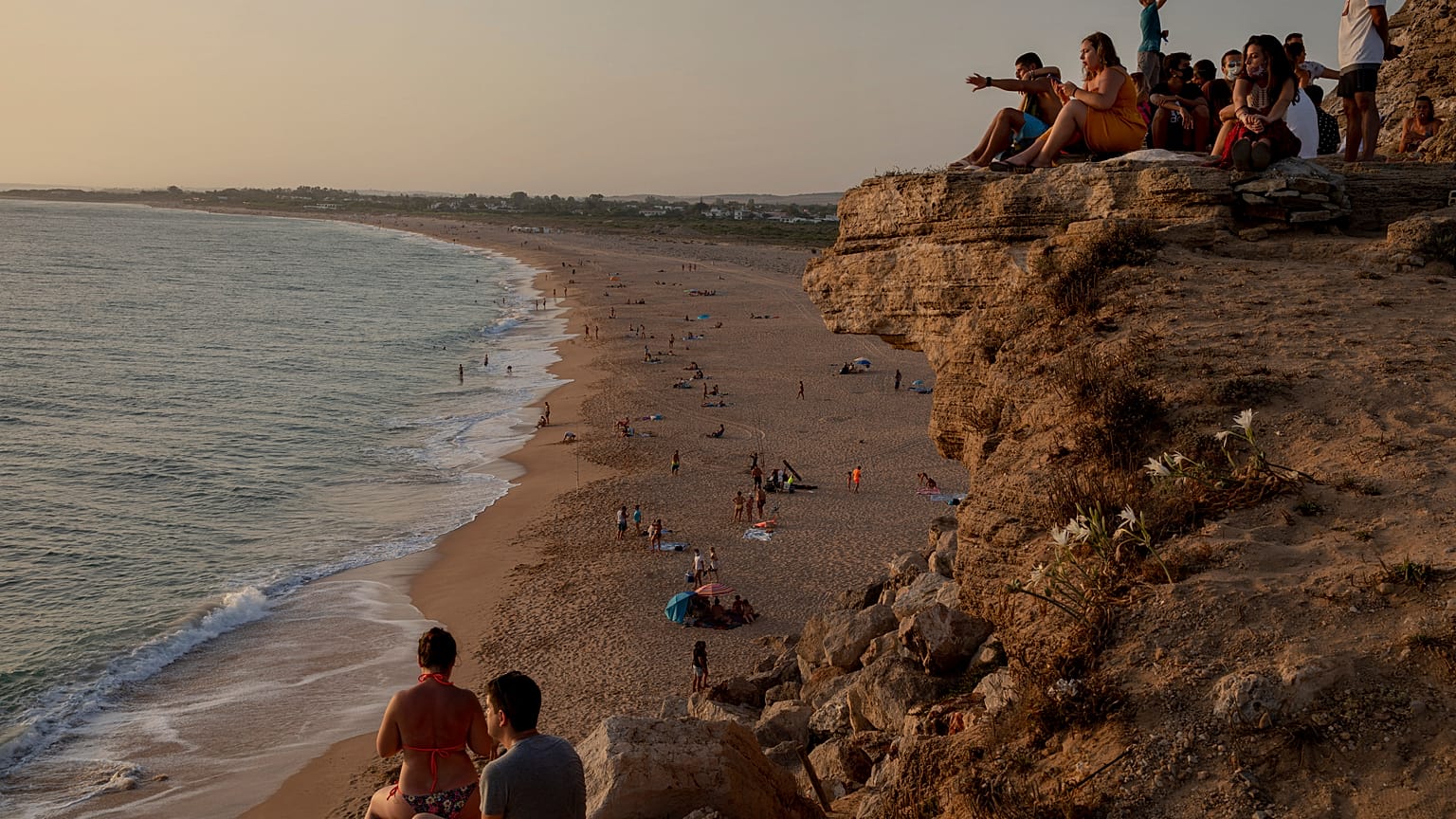 Playa de Barbate, en Cádiz