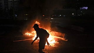 Imagen de archivo - Protestas por las tierras de los indígenas en la región de La Araucanía en Santiago de Chile, el 15 de noviembre de 2018.