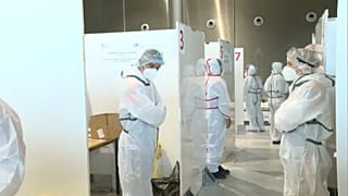 Testes nos aeroportos