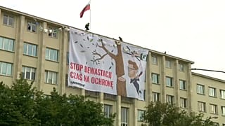 Polish protesters