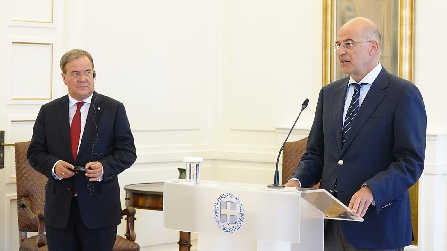 Ν. Δένδιας: Διάλογος δεν μπορεί να διεξαχθεί υπό το καθεστώς απειλών και επί παντός επιστητού