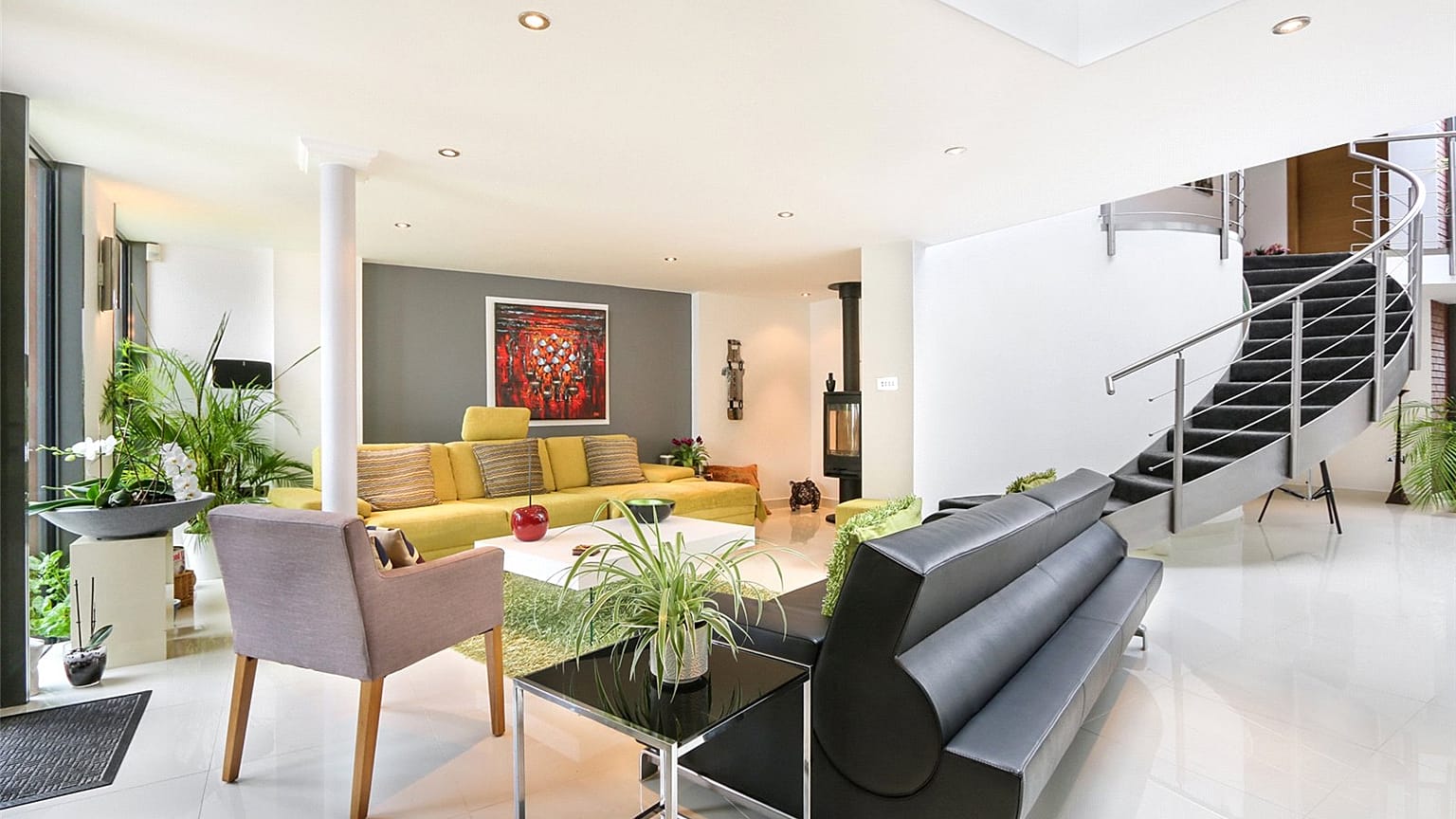 Inside the living room