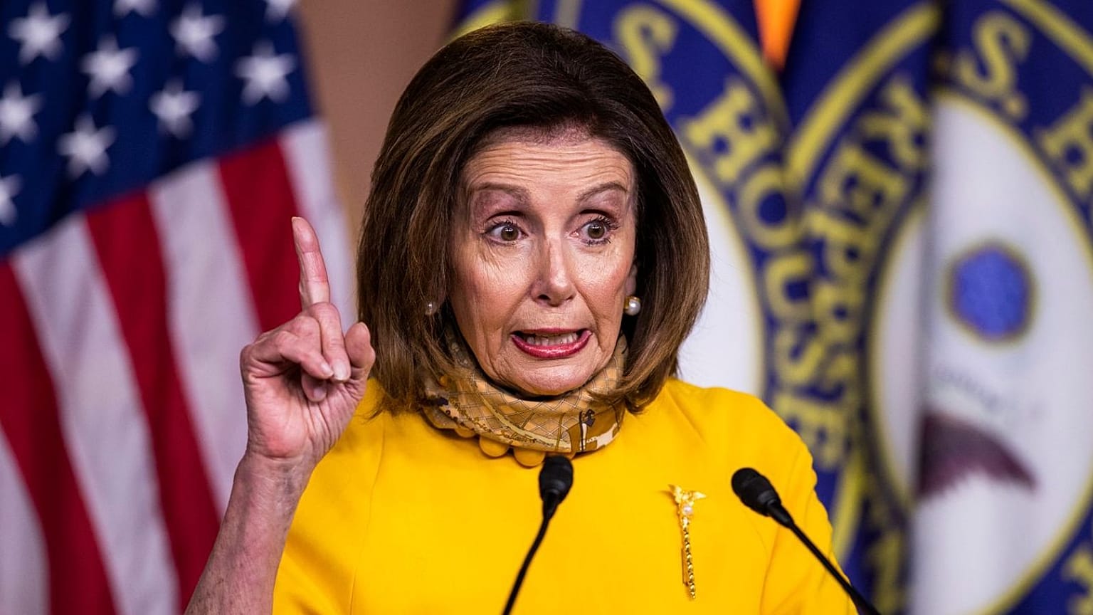 The edited clip was taken from a news conference on Capitol Hill in May.