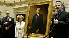 Portrait of Sam Walton, Wal-Mart founder